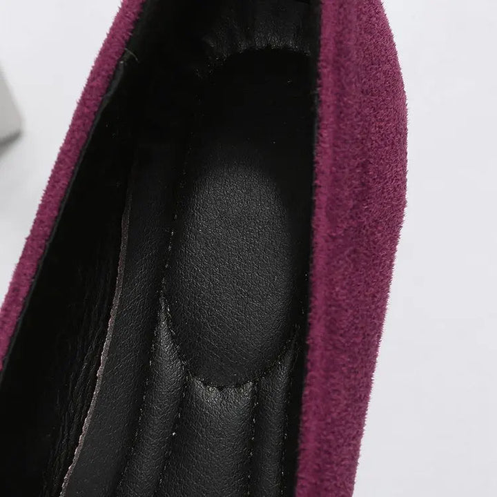 Eleganti zeppe slip-on da donna con incantevoli fiocchi per un look unico
