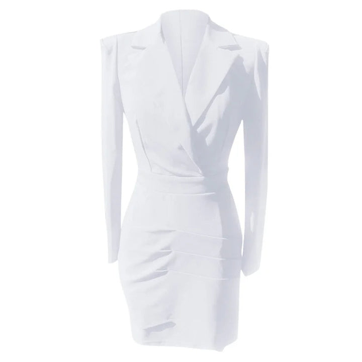 Abito blazer Nova elegante con dettaglio di stile sul colletto reversibile