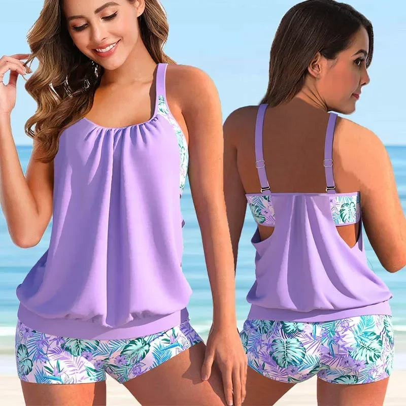 Abigail - Set tankini da donna elegante e raffinato per le giornate estive
