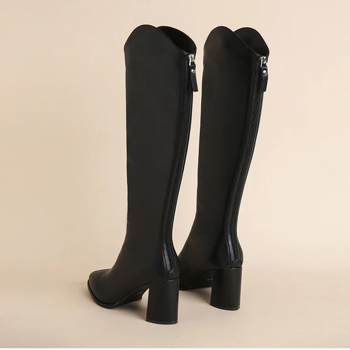 Callie - Eleganti stivali da donna al ginocchio per un look elegante e raffinato