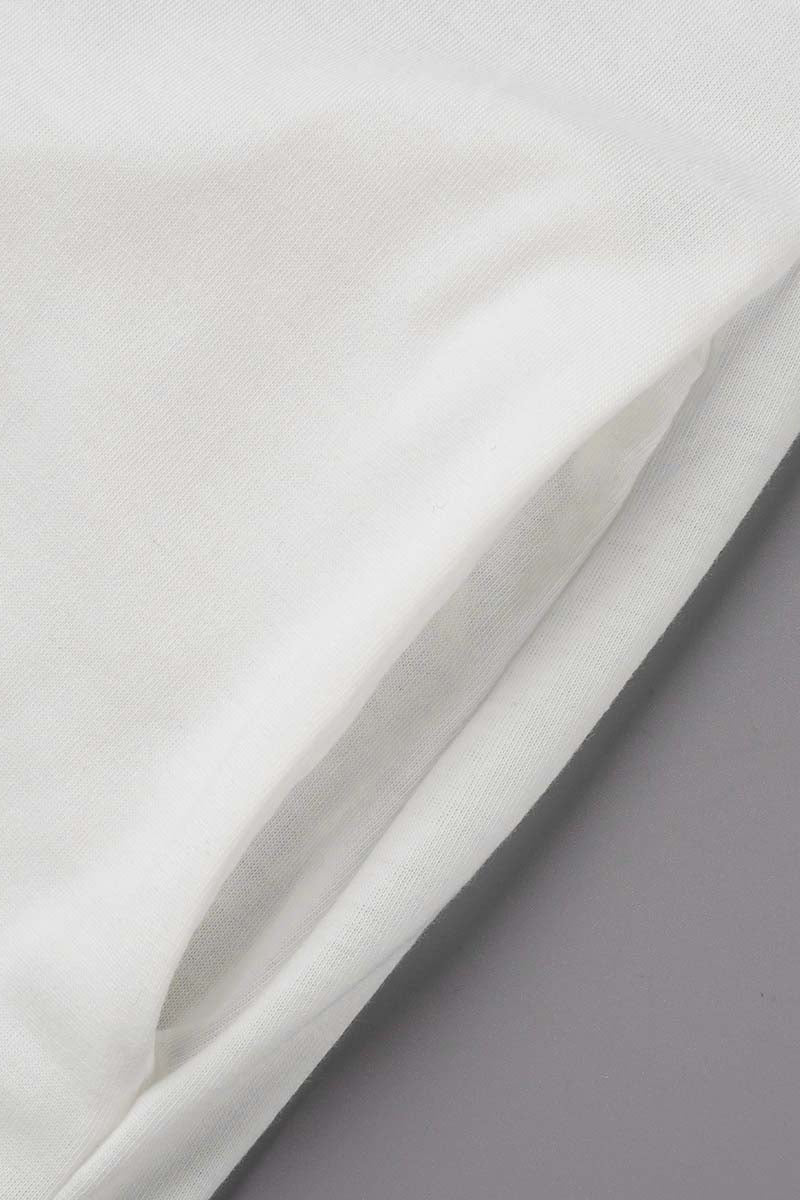 Elegante T-shirt da donna a maniche lunghe con colletto elegante per un look unico