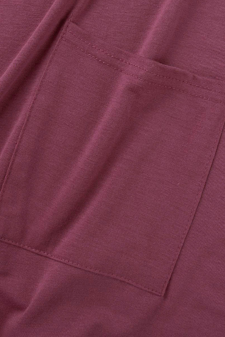 Elegante T-shirt da donna a maniche lunghe con colletto elegante per un look unico