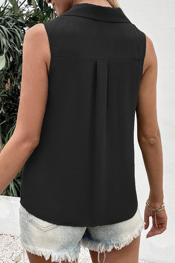 Top da donna elegantemente abbottonato - un look elegante e confortevole per ogni occasione