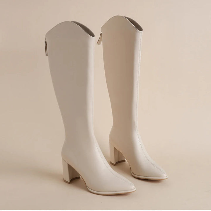 Callie - Eleganti stivali da donna al ginocchio per un look elegante e raffinato