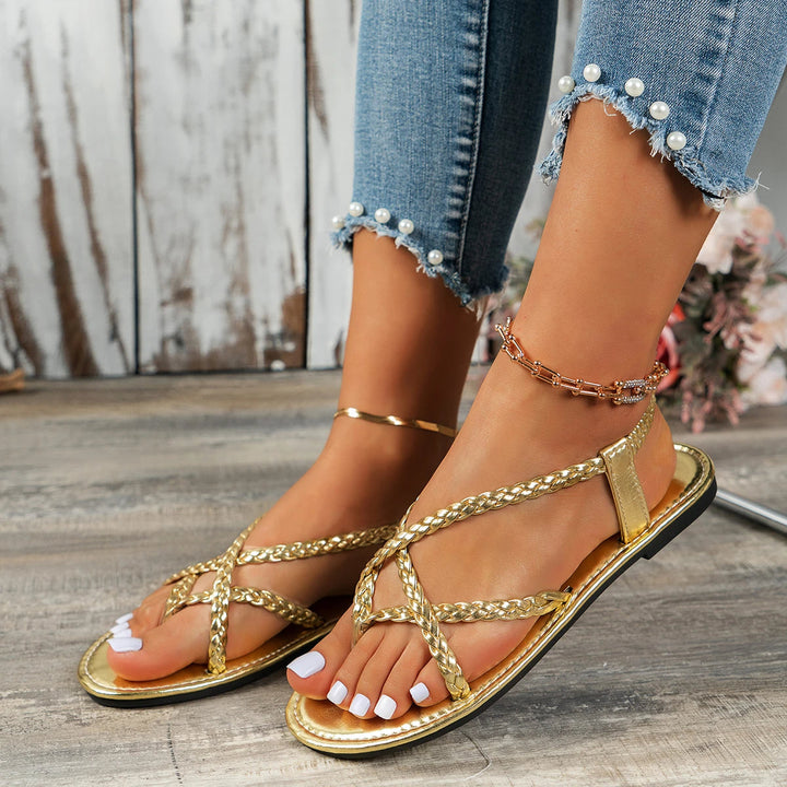 Eleganti pantofole a quadri da donna - perfette per un look primaverile elegante