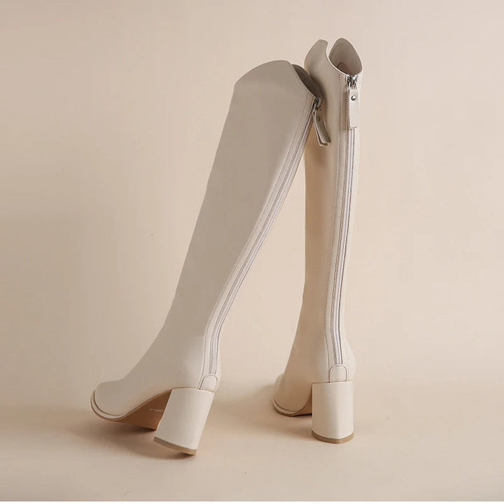 Callie - Eleganti stivali da donna al ginocchio per un look elegante e raffinato