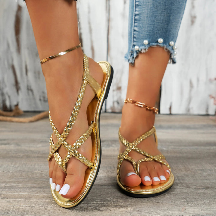 Eleganti pantofole a quadri da donna - perfette per un look primaverile elegante
