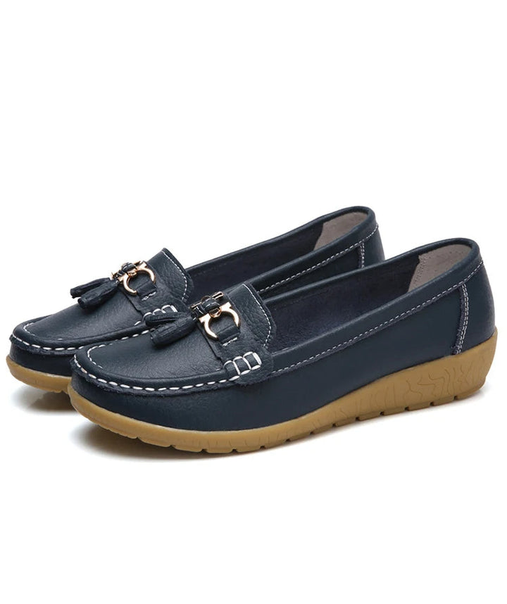 Ballerine eleganti da donna in pelle Alinne - Abbigliamento elegante e confortevole