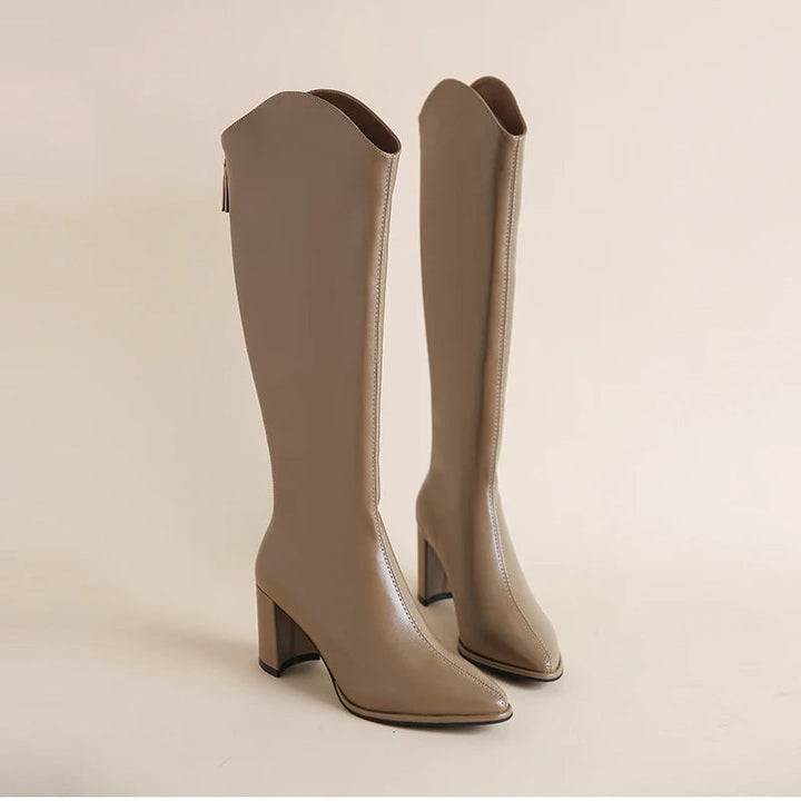 Callie - Eleganti stivali da donna al ginocchio per un look elegante e raffinato