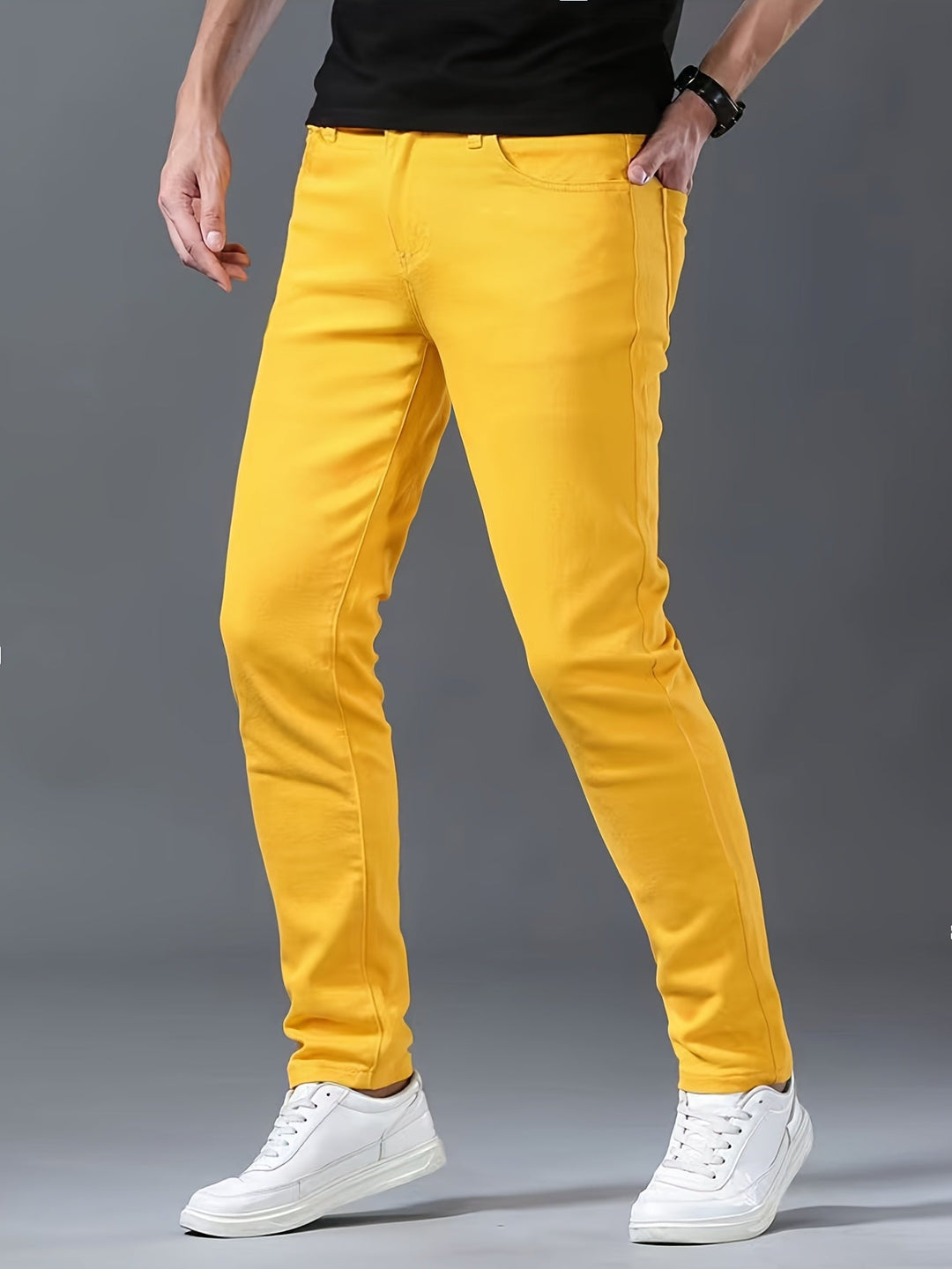 Eleganti jeans elasticizzati da uomo - confortevoli e dalla vestibilità perfetta