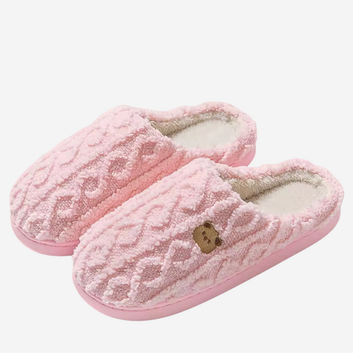 Nomi - pantofole di lusso in peluche da donna per il comfort e l'intimità
