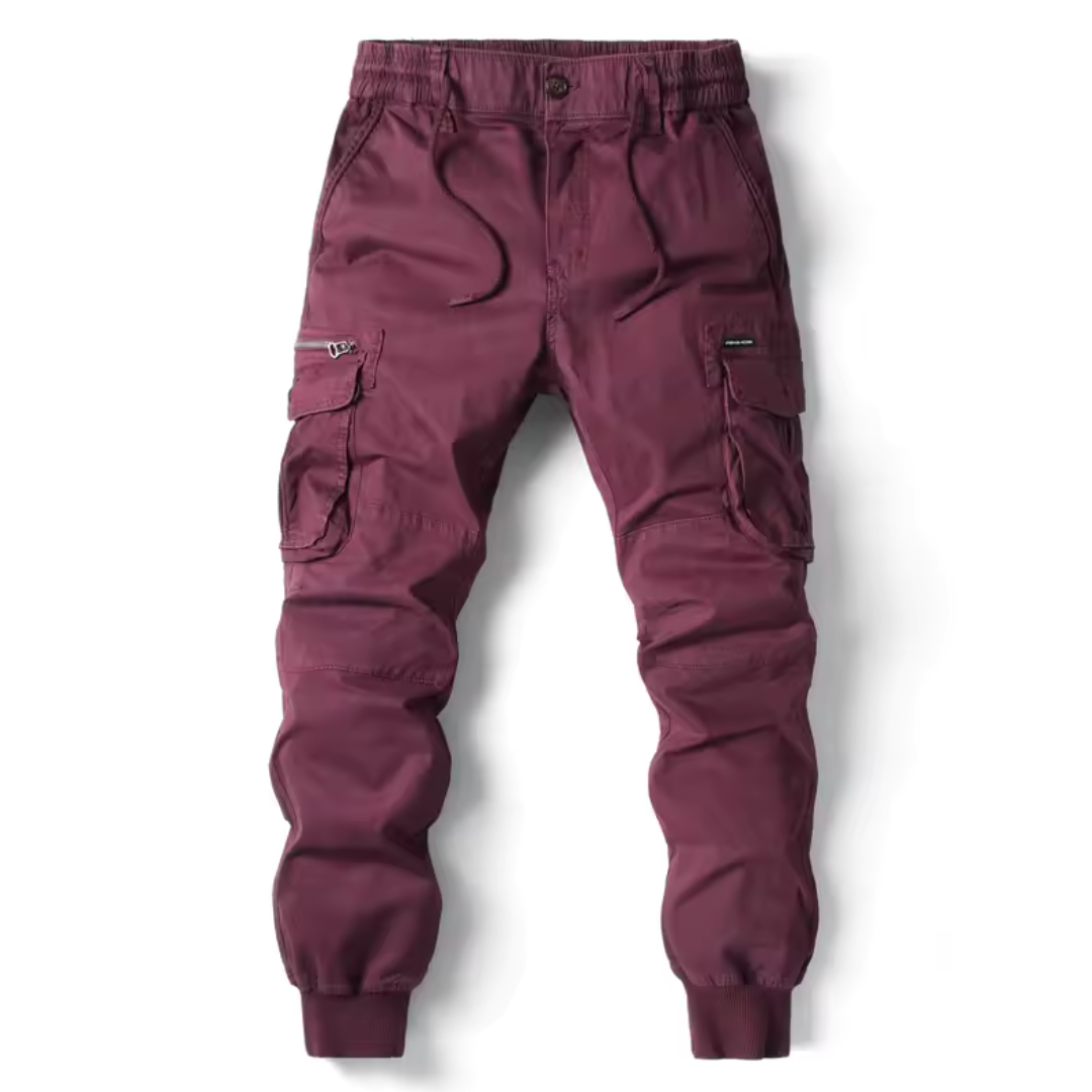 Pantaloni cargo tattici da uomo resistenti e confortevoli, con numerose tasche e funzioni di stoccaggio.