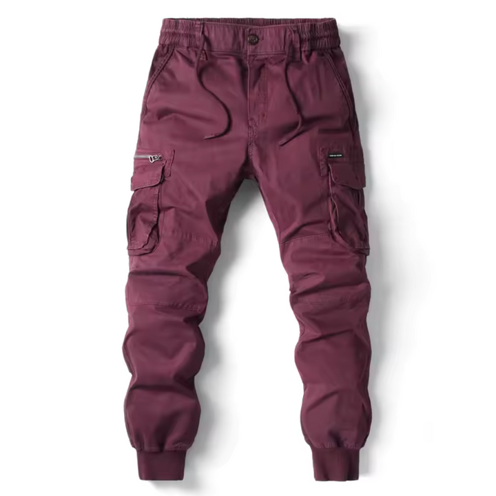 Pantaloni cargo tattici da uomo resistenti e confortevoli, con numerose tasche e funzioni di stoccaggio.