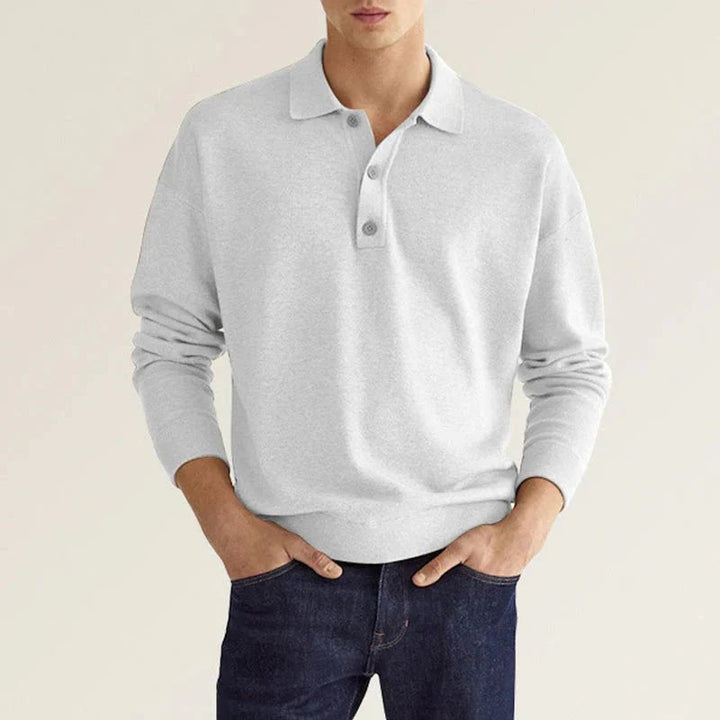Maglietta a maniche lunghe elegante e casual Ian