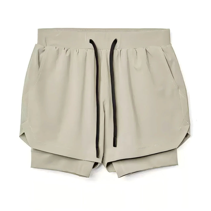 Pantaloncini a compressione Double Gauge da uomo di alta qualità - massima prestazione e comfort