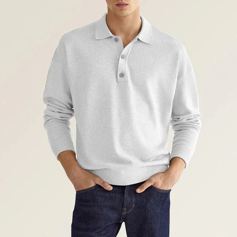 Maglietta a maniche lunghe elegante e casual Ian