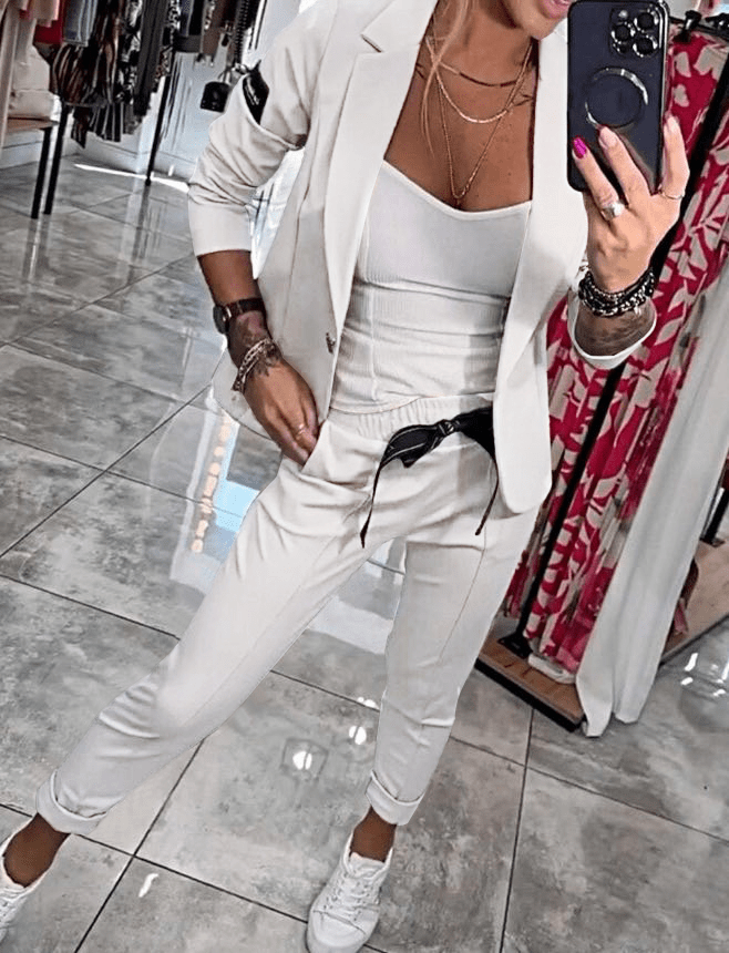 Elegante e raffinato set da donna Louise™ a due pezzi per un look unico