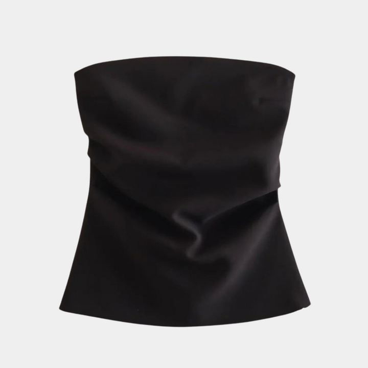 Livia - Camicetta da donna senza spalline elegante e raffinata per un look unico