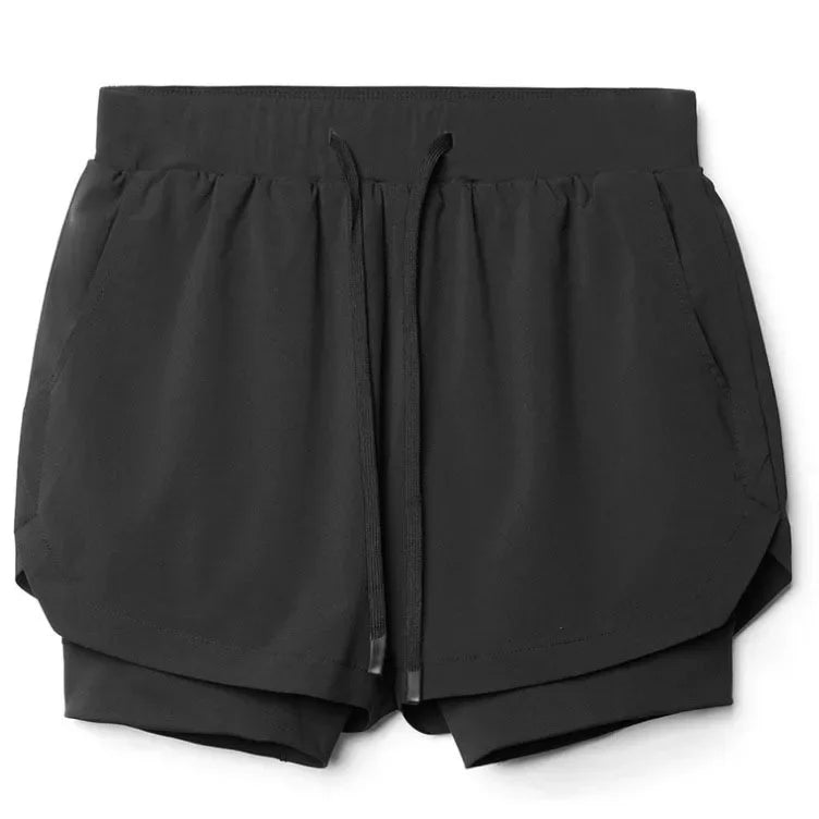 Pantaloncini a compressione Double Gauge da uomo di alta qualità - massima prestazione e comfort