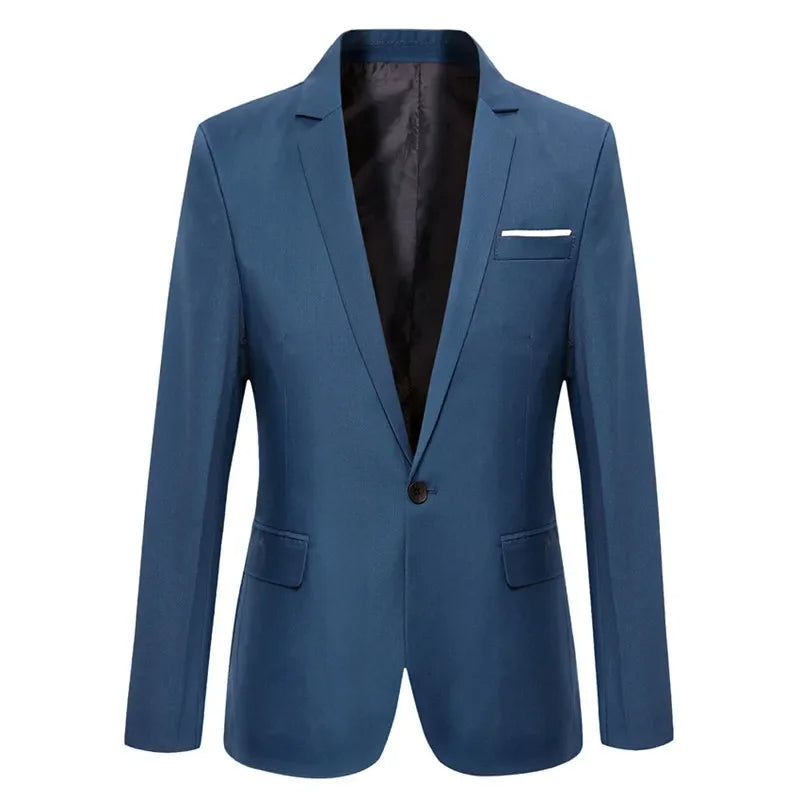 Ethan - Giacca Slim Fit da uomo moderna ed elegante per uno stile e una sicurezza eccezionali