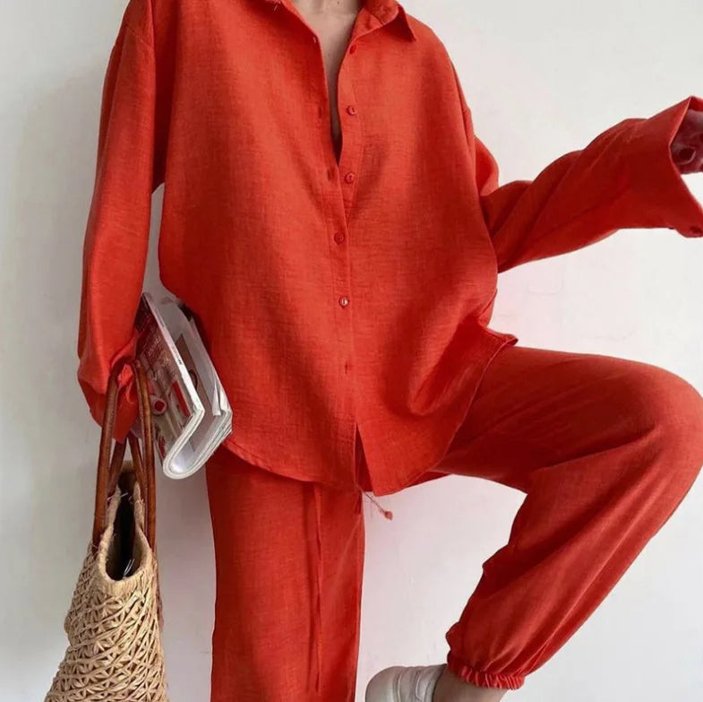 Ava - Abito da donna a due pezzi elegante e raffinato, ideale per tutti i giorni