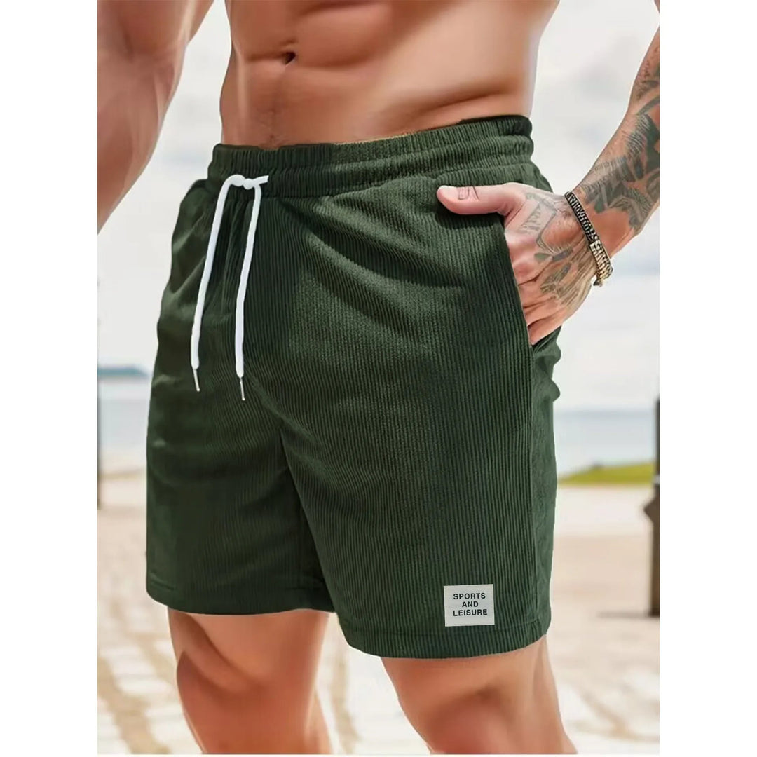 Comodi pantaloncini Lioren da uomo in velluto a coste di alta qualità