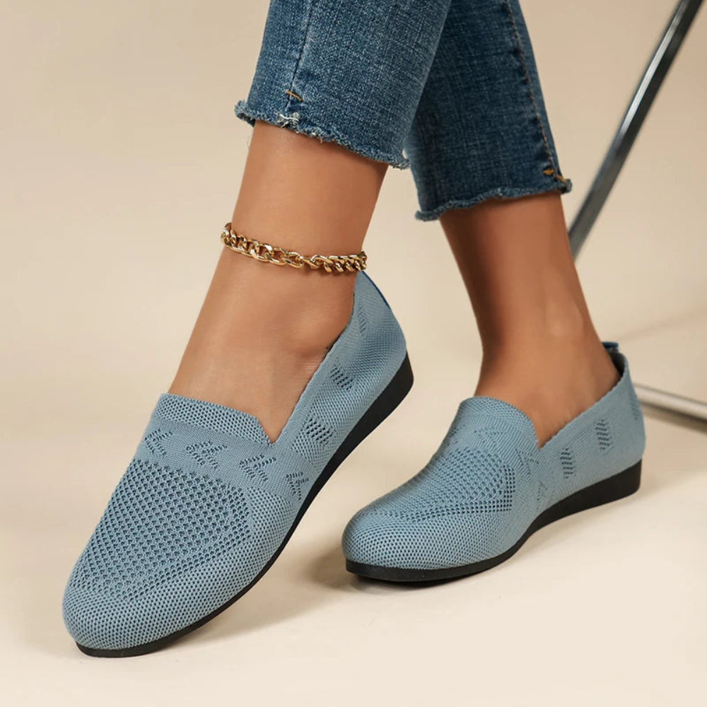 BreezeStep - scarpe da donna in mesh leggermente traspiranti ed eleganti per il massimo comfort