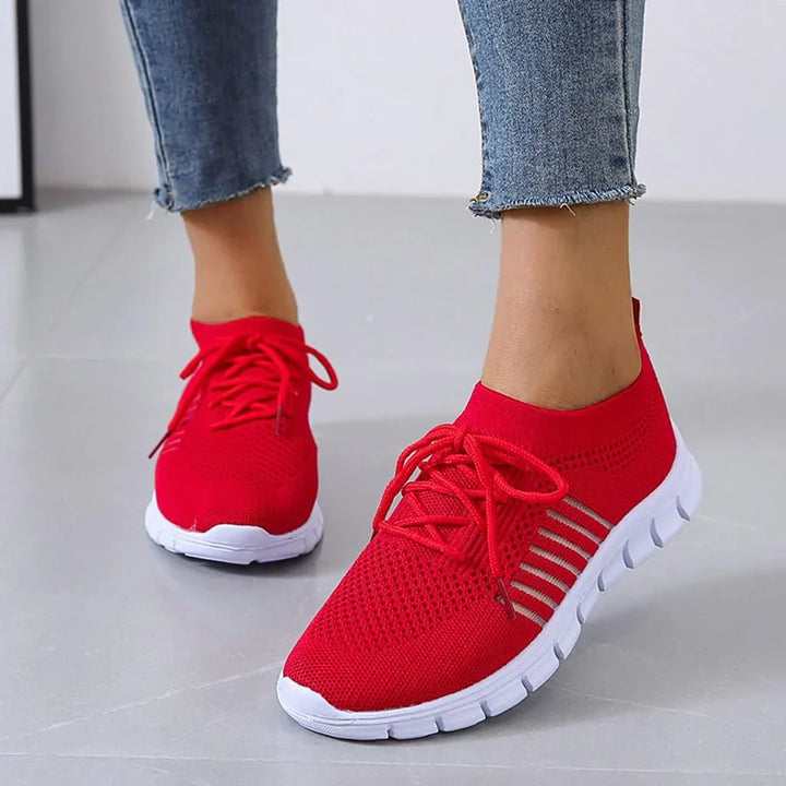 Sneakers da donna in mesh alla moda per un look elegante e confortevole