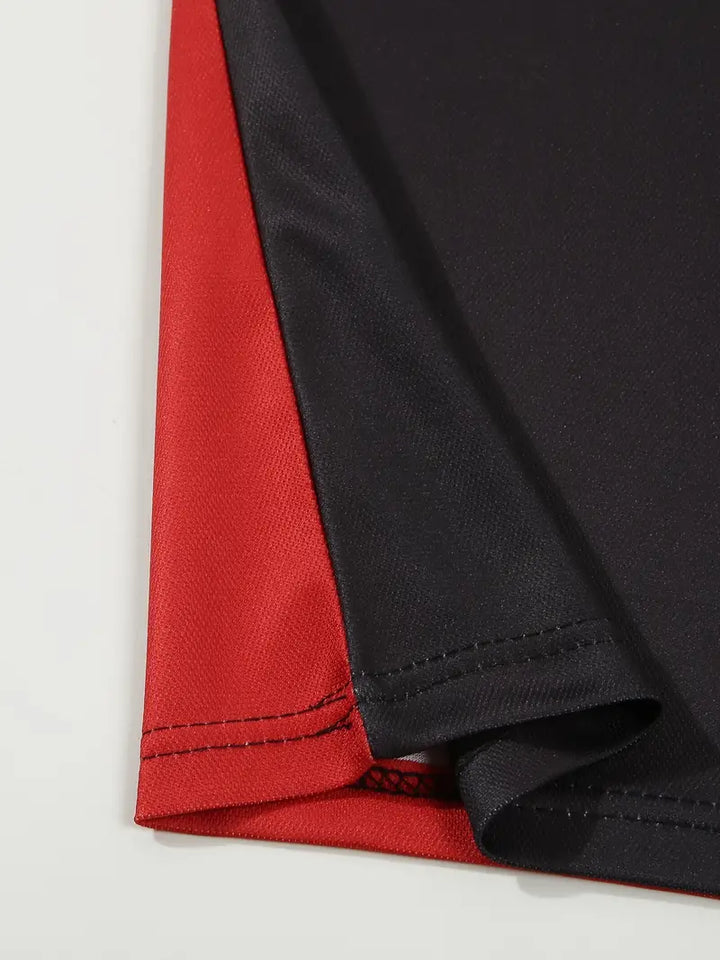 Polo elegante da uomo slim fit con cintura - maniche corte, look casual ed elegante