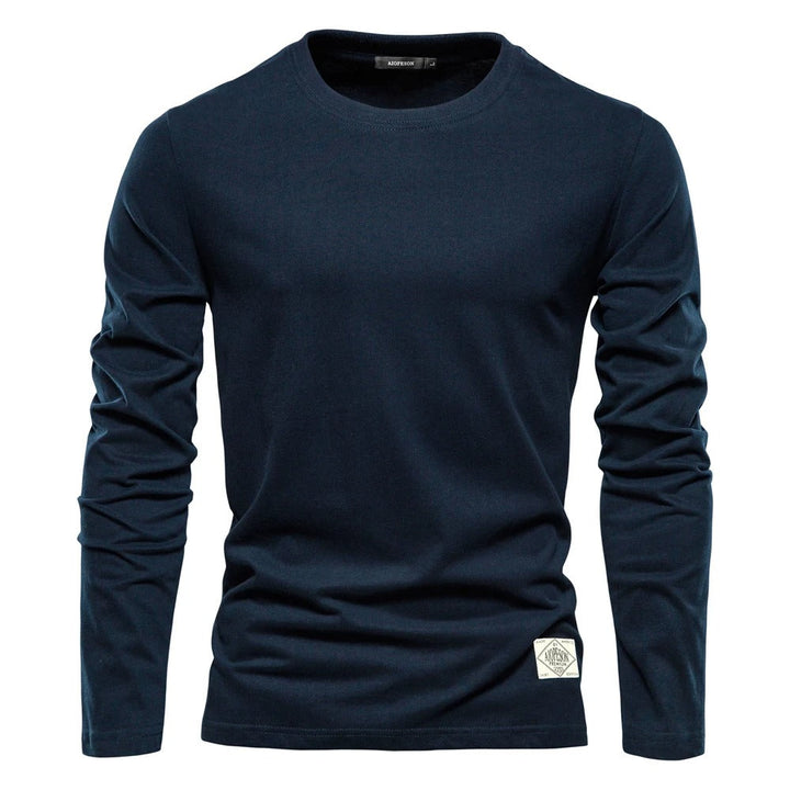 Elegante T-shirt a maniche lunghe da uomo per ogni occasione