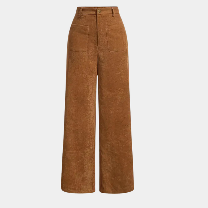 Pantaloni eleganti Sophia in velluto a coste - stile e comfort eccezionali per ogni occasione