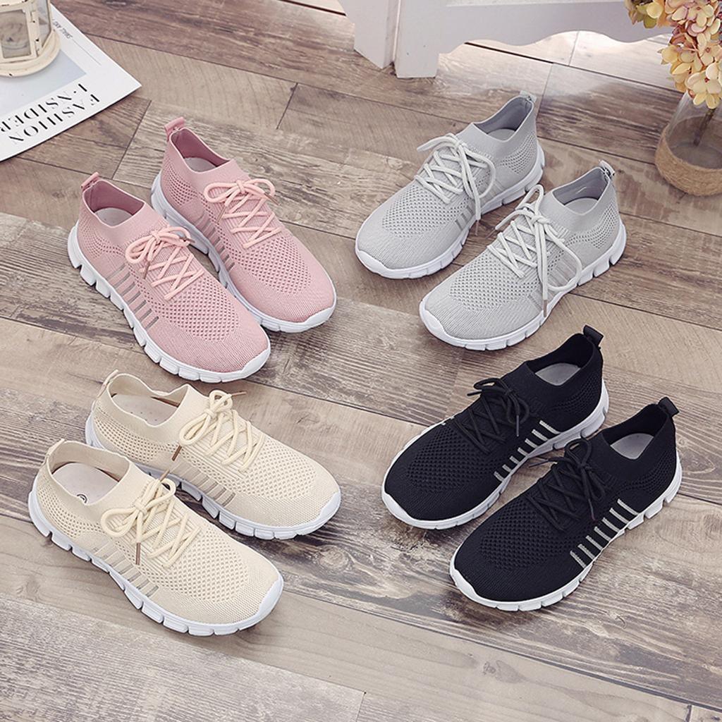 Sneakers da donna in mesh alla moda per un look elegante e confortevole