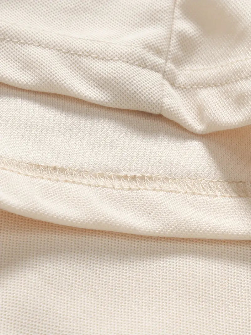 Polo da uomo elegante, slim fit, a maniche corte, a righe verticali, colletto classico