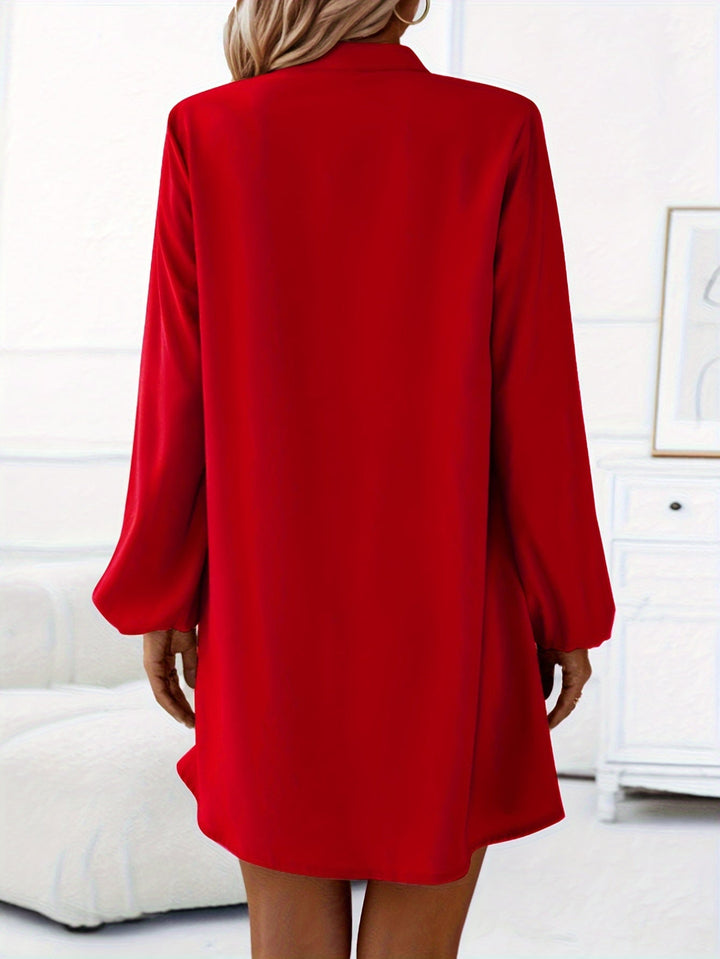 Elegante accappatoio da donna a maniche lunghe - eleganza e comfort in un unico prodotto