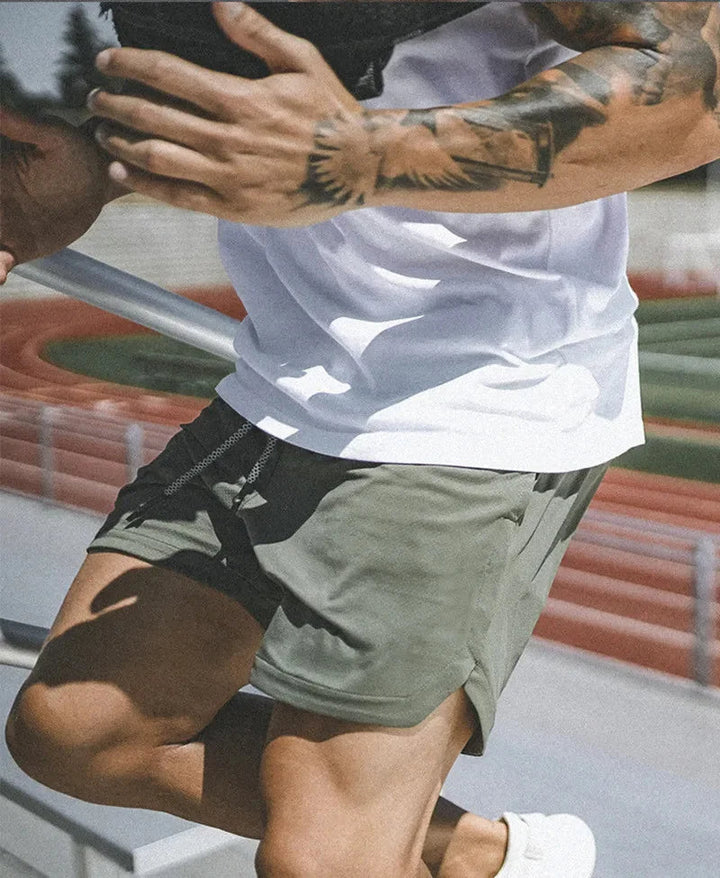 Pantaloncini sportivi ActiveFlex 2-in-1 da uomo - massimo comfort e flessibilità durante l'allenamento