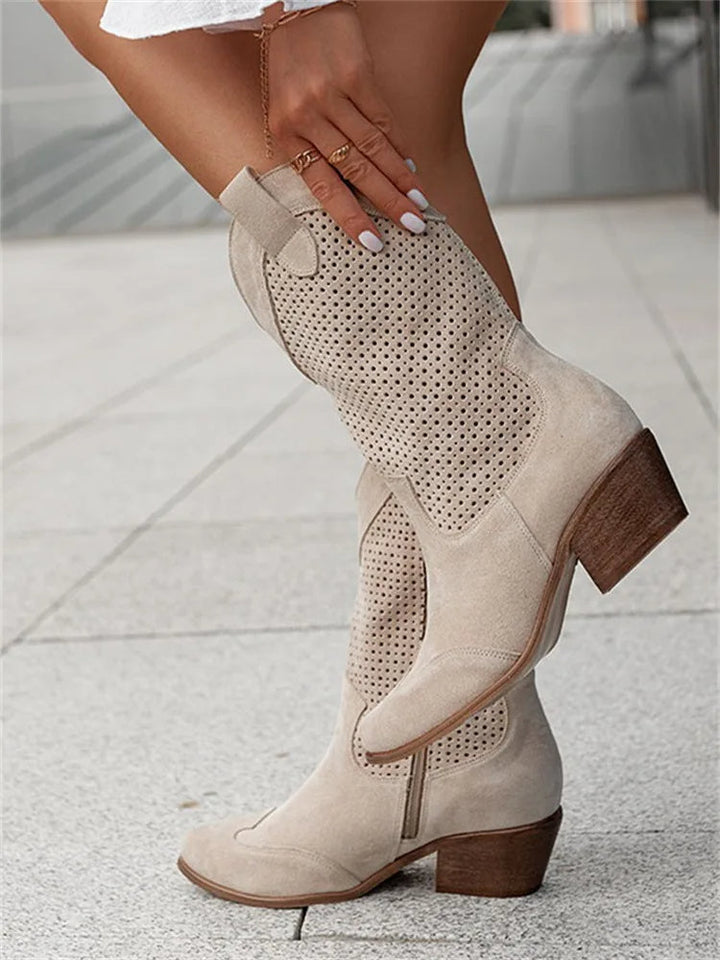 Esther - Eleganti stivali con zip per un look unico e alla moda