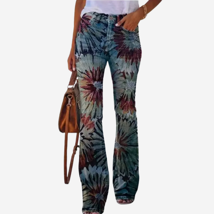 Pantaloni da donna LIV Flare - vestibilità regolare elegante e confortevole per donne alla moda
