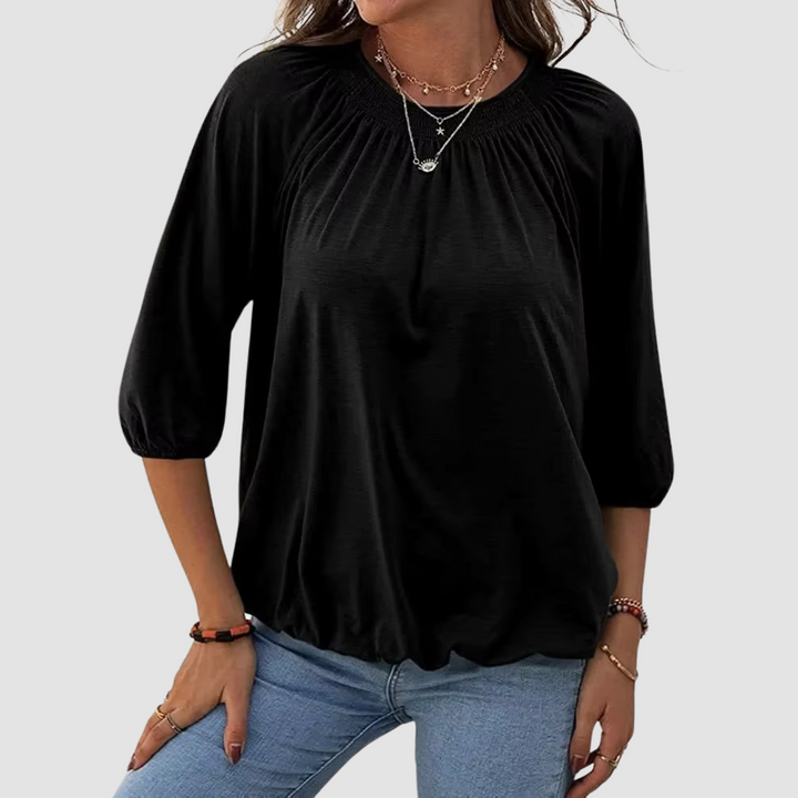 Zoya - Comodo top da donna a maniche corte per uno stile fresco e confortevole