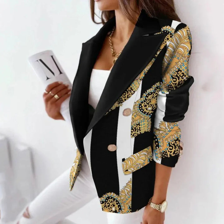 Eline - Elegante blazer da donna con elegante colletto Swing
