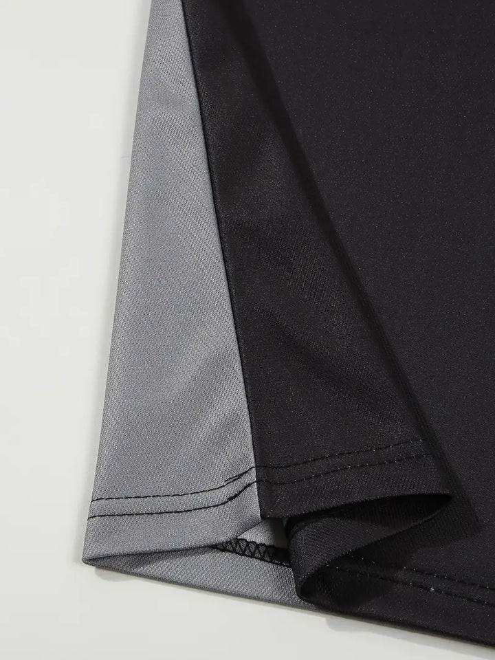 Polo elegante da uomo slim fit con cintura - maniche corte, look casual ed elegante