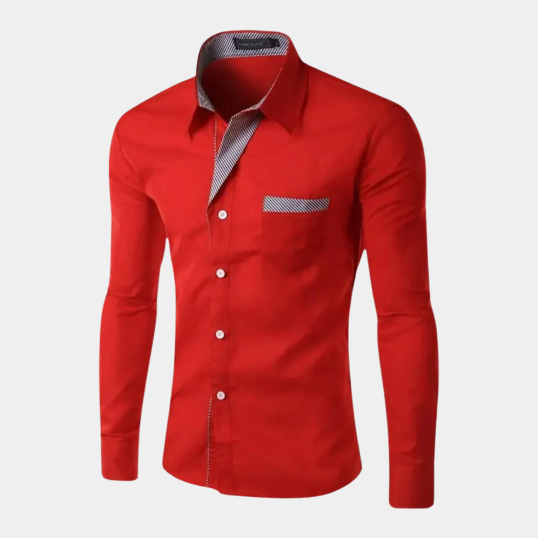 Finn - Camicia da uomo elegante e alla moda