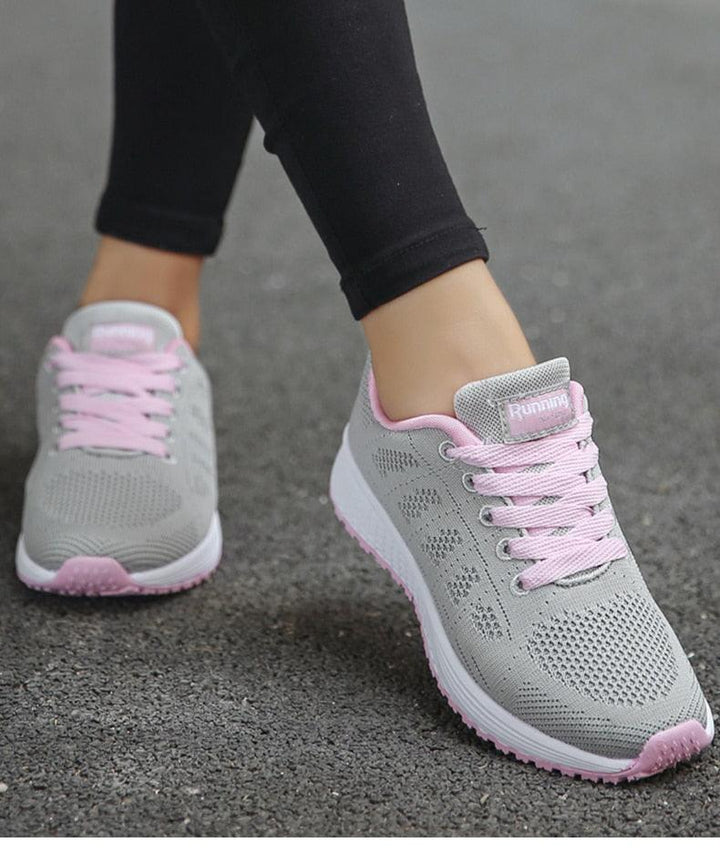 Scarpe da ginnastica casual da donna leggere e alla moda, traspiranti per un comfort che dura tutto il giorno.