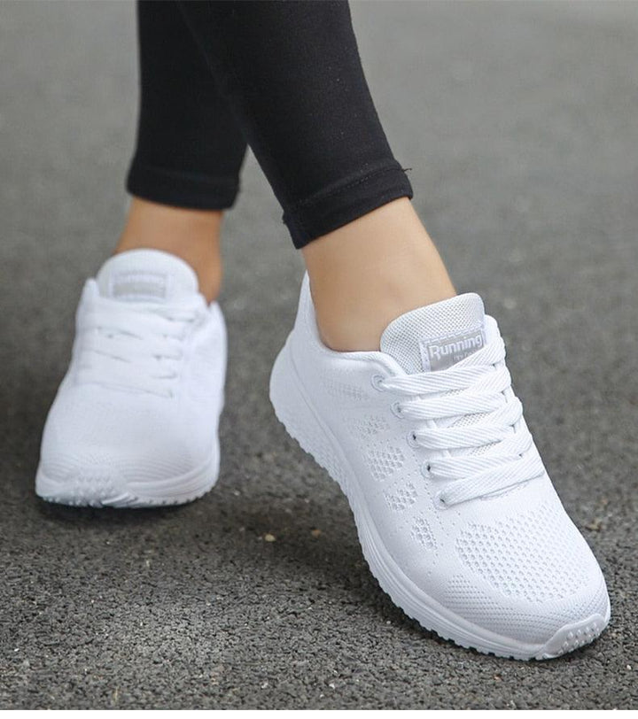 Scarpe da ginnastica casual da donna leggere e alla moda, traspiranti per un comfort che dura tutto il giorno.