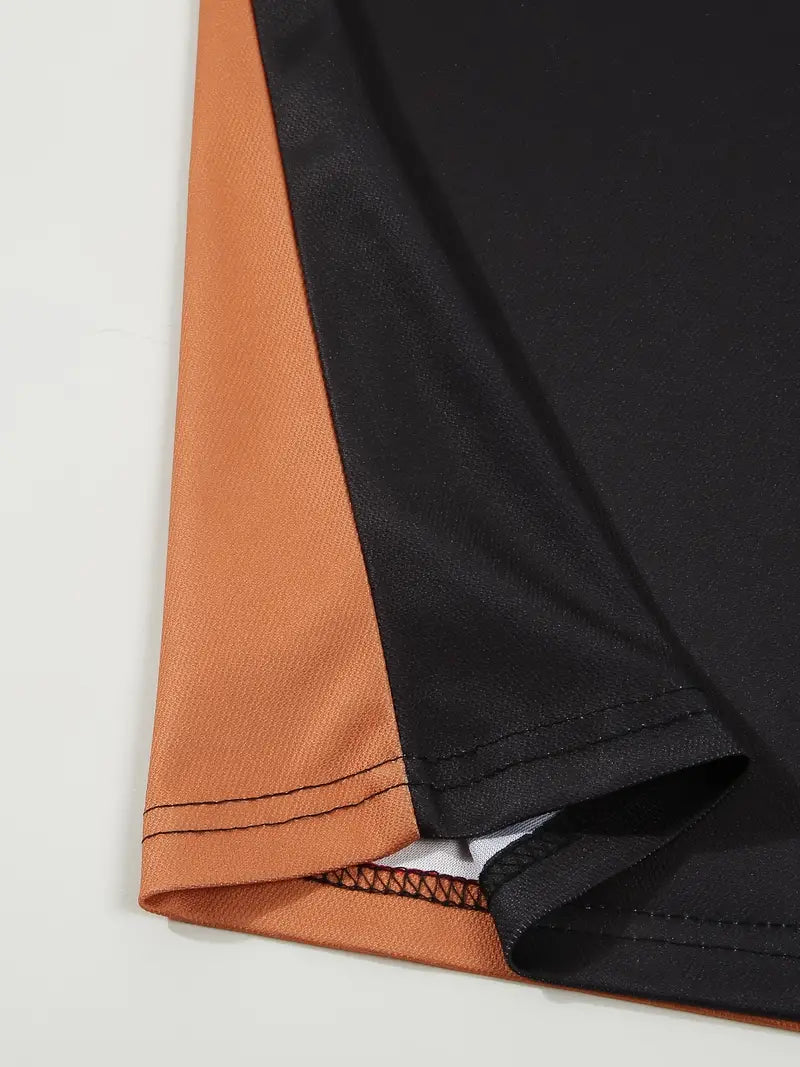 Polo elegante da uomo slim fit con cintura - maniche corte, look casual ed elegante