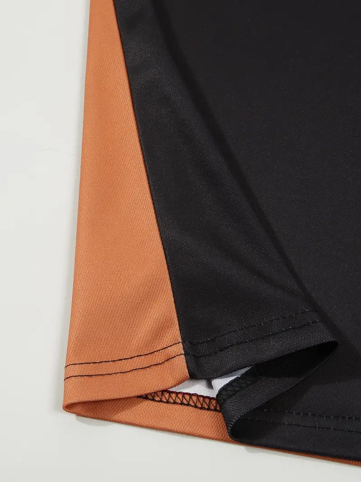 Polo elegante da uomo slim fit con cintura - maniche corte, look casual ed elegante