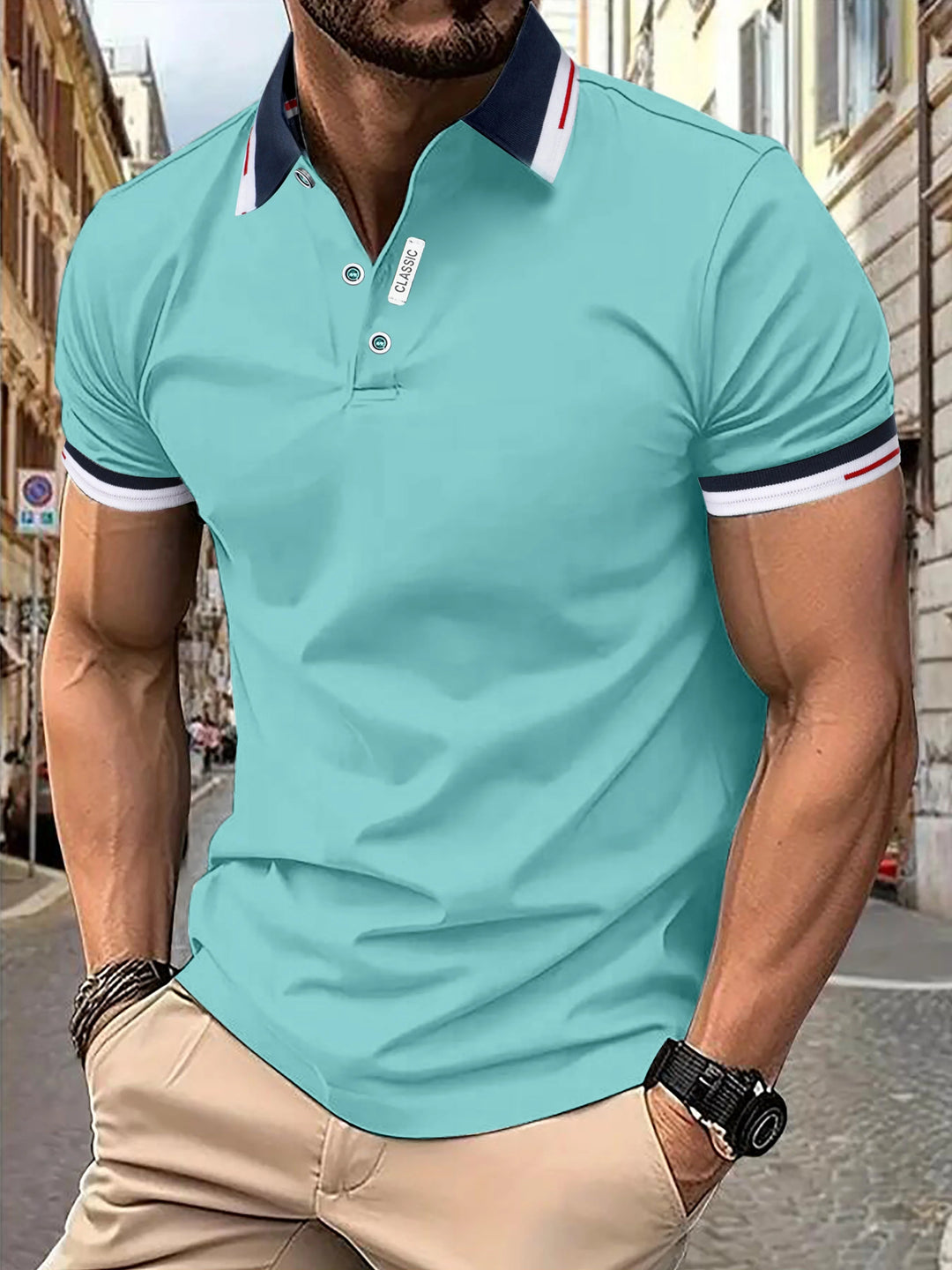Nestor - Polo da uomo elegante e confortevole per tutti i giorni