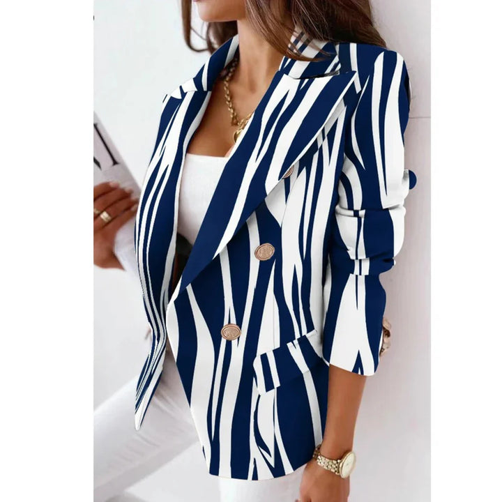 Eline - Elegante blazer da donna con elegante colletto Swing