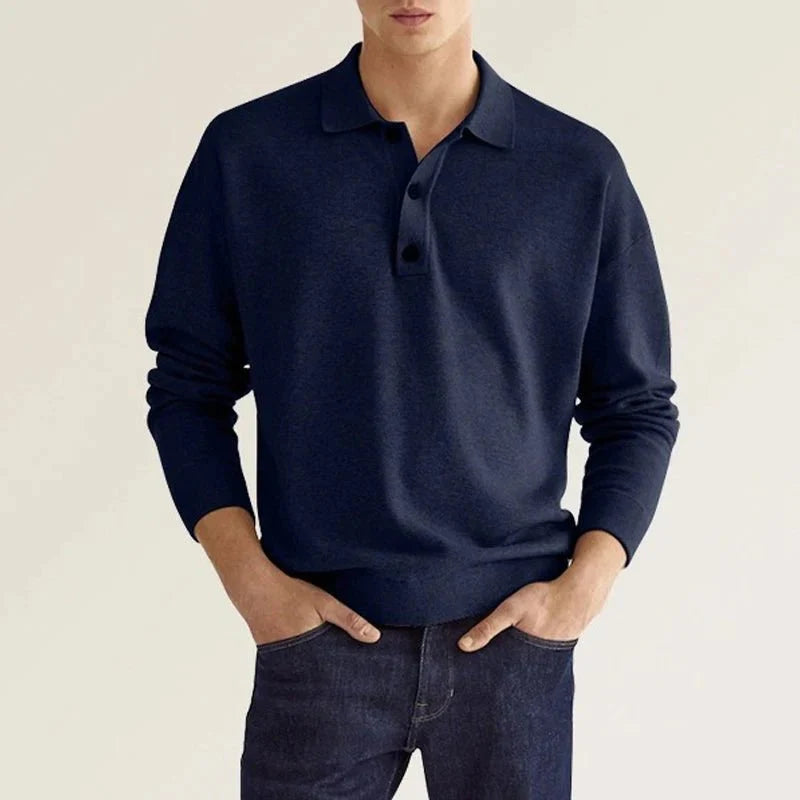 Maglietta a maniche lunghe elegante e casual Ian