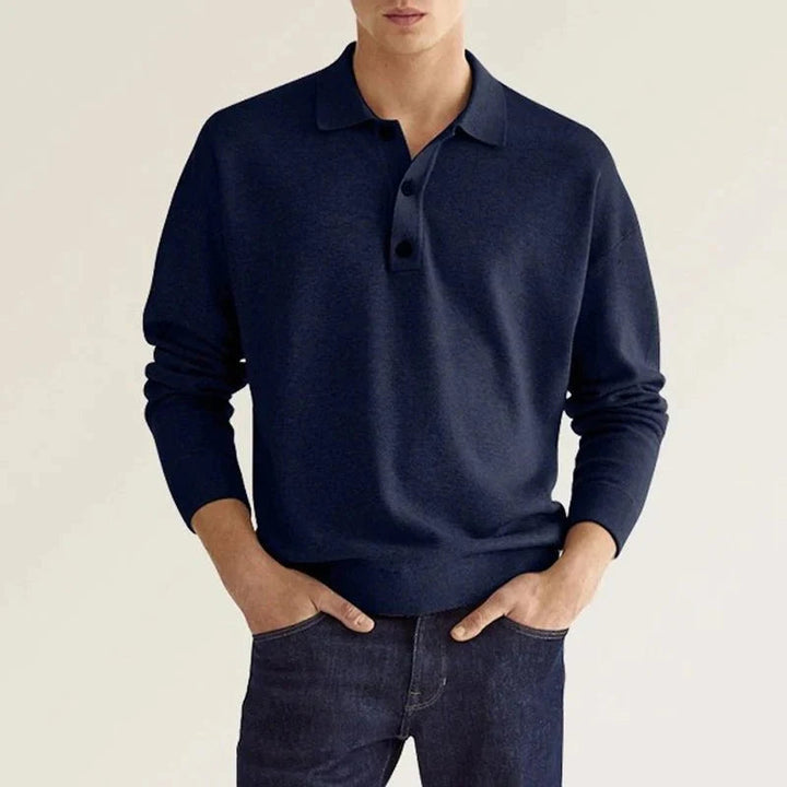 Maglietta a maniche lunghe elegante e casual Ian