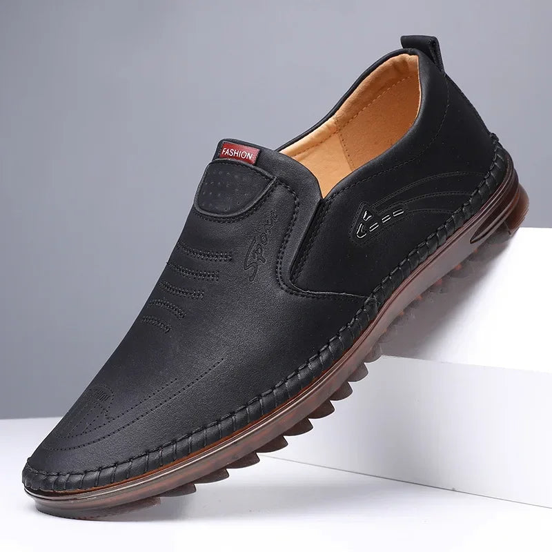 Solaro - Mocassini in pelle eleganti e confortevoli per uomo